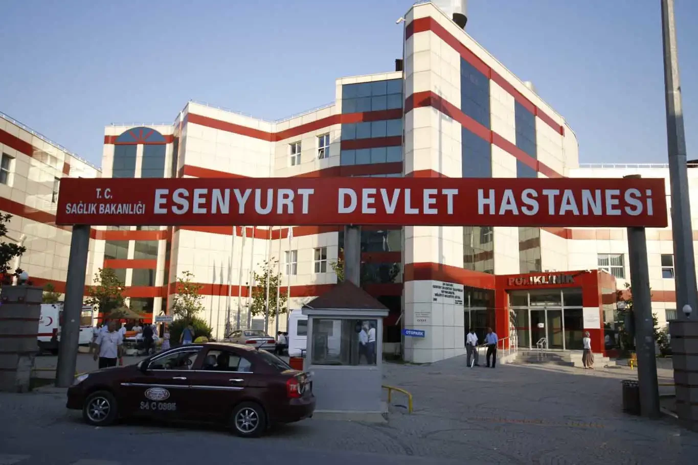 Esenyurt Devlet Hastanesinde yangın