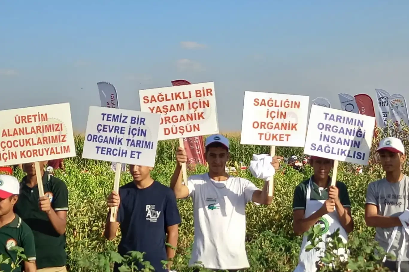 Şanlıurfa’da organik tarım şenlikleri düzenlendi