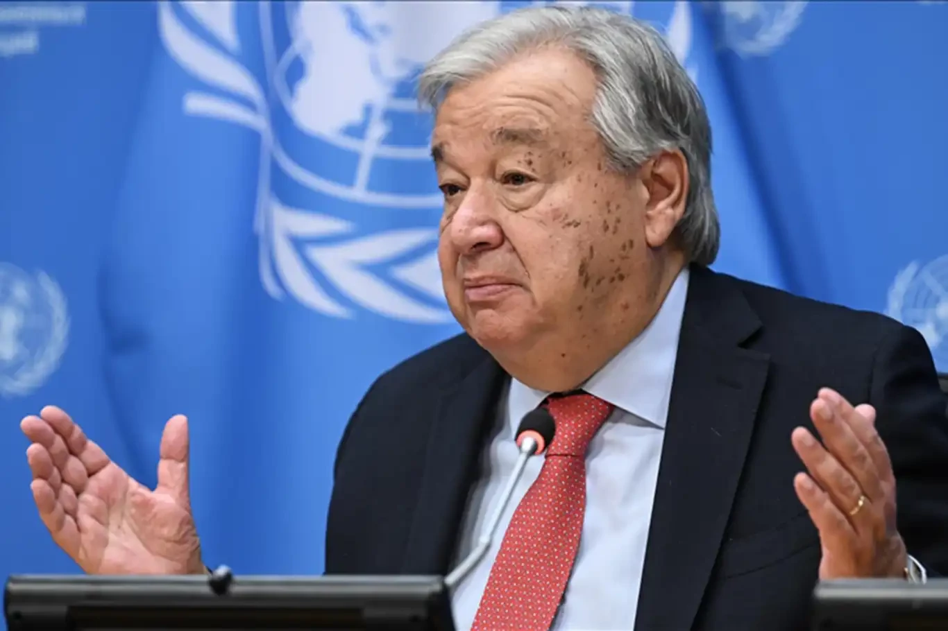 İşgalci katiller, Guterres’in işgal altındaki topraklara girişine engel getirdi