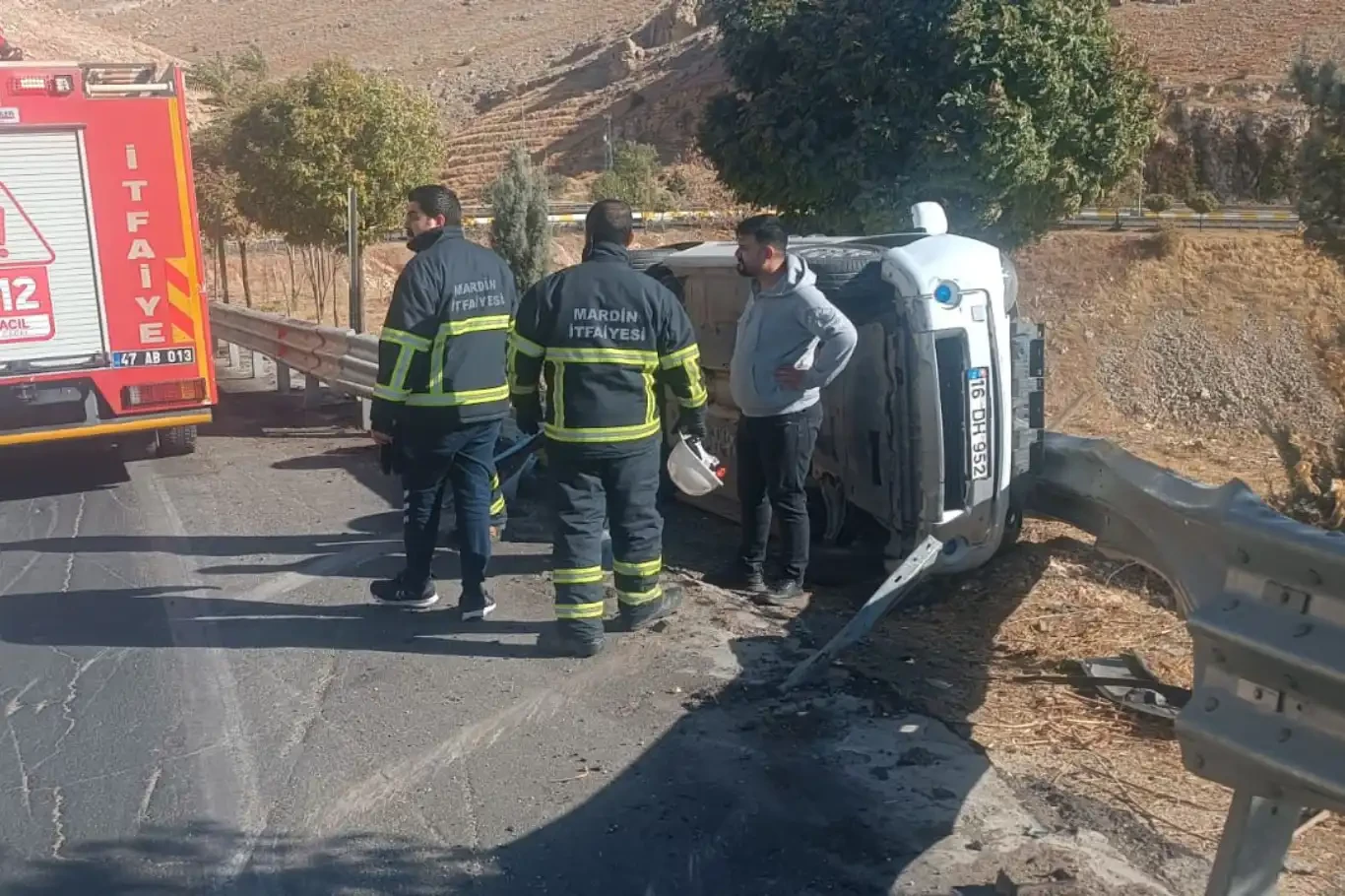 Mardin’de iki ayrı kaza: 2 yaralı 