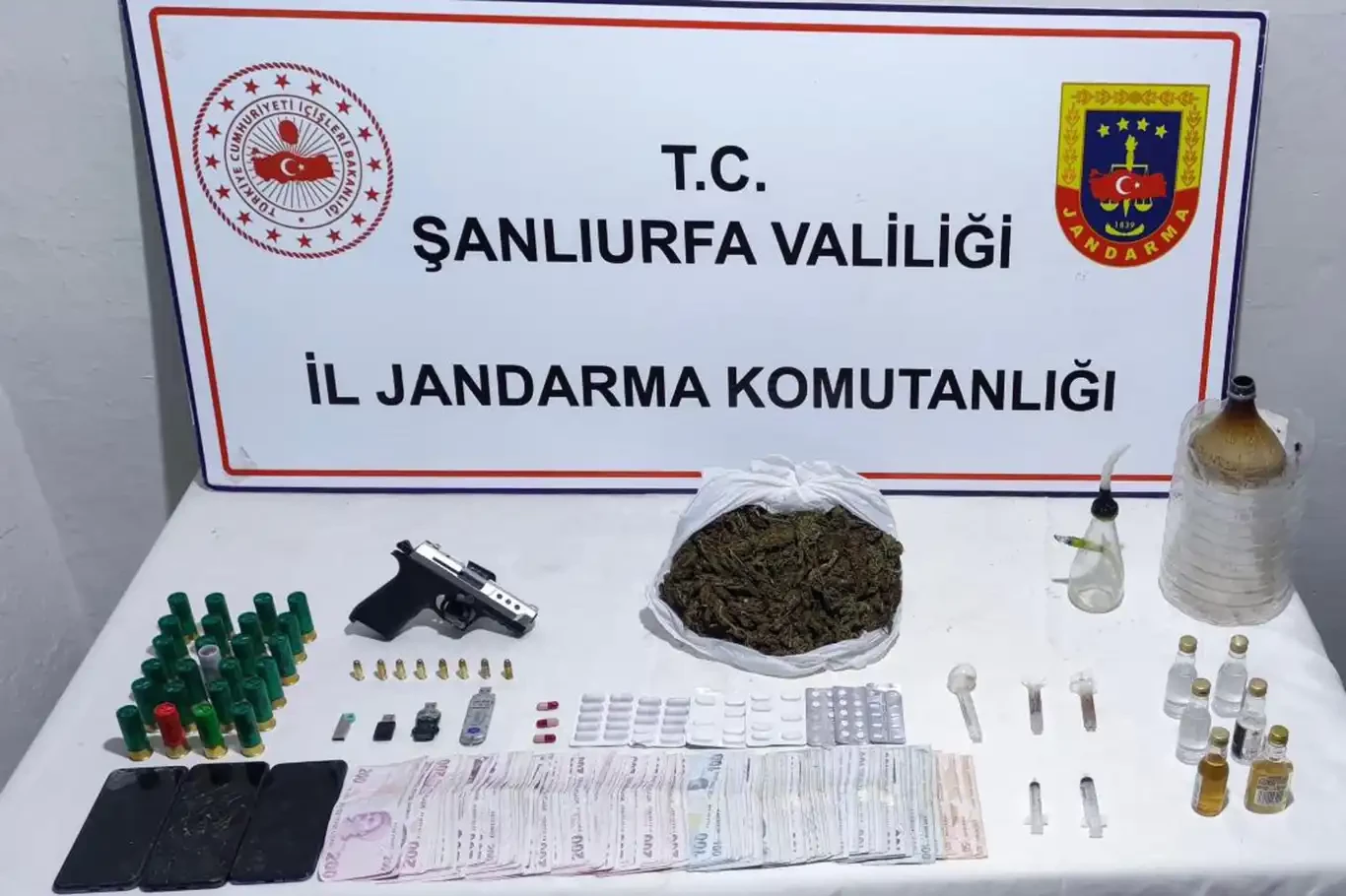 Şanlıurfa’da uyuşturucu operasyonu: 1 gözaltı