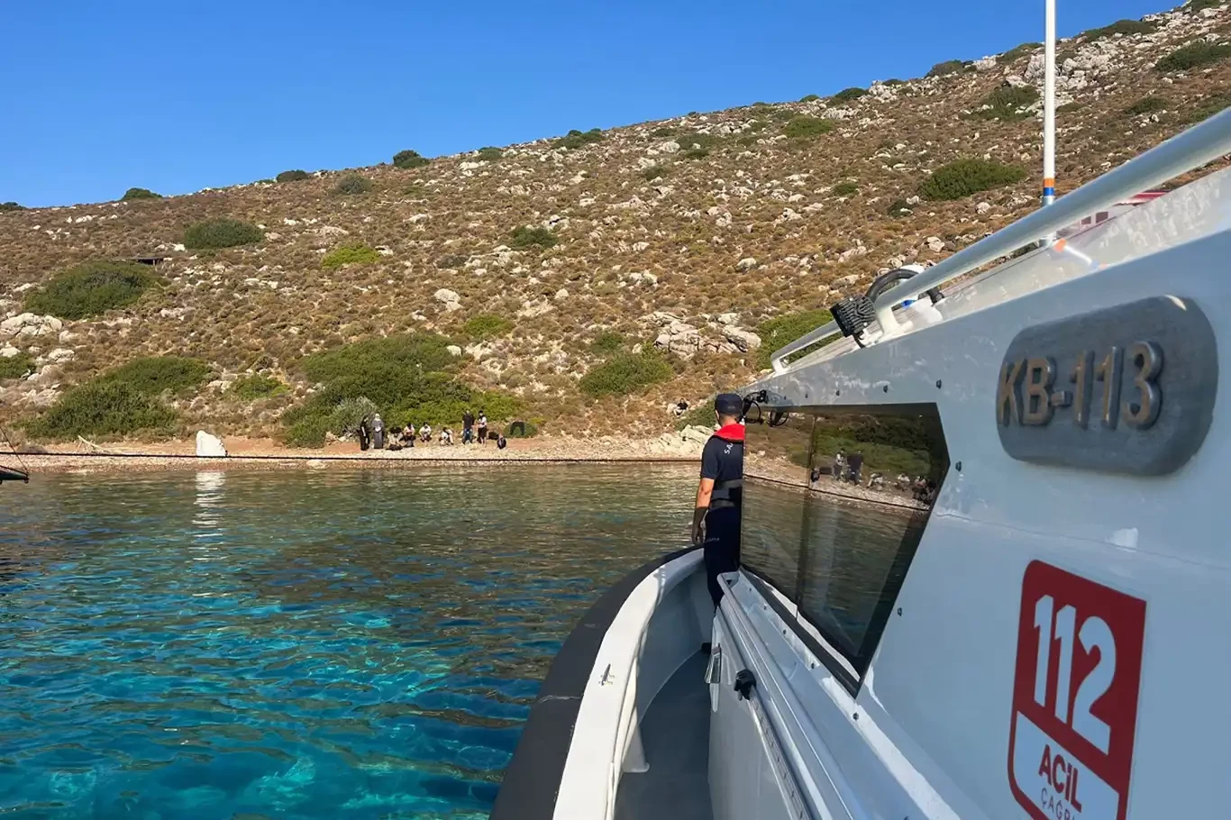 Muğla açıklarında düzensiz göçmen operasyonu