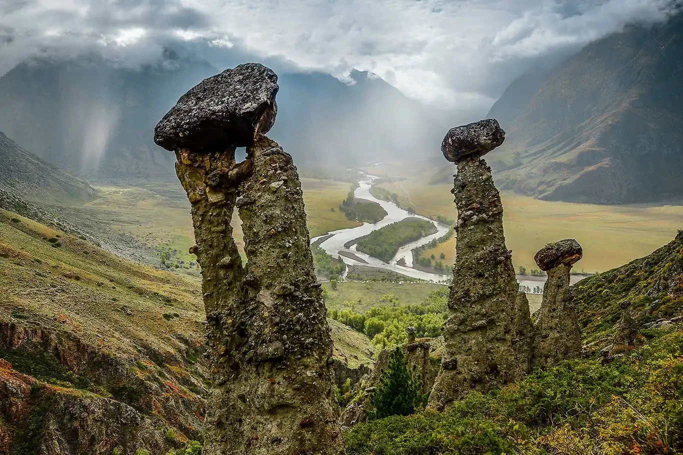 Rus bilim adamları, Altay