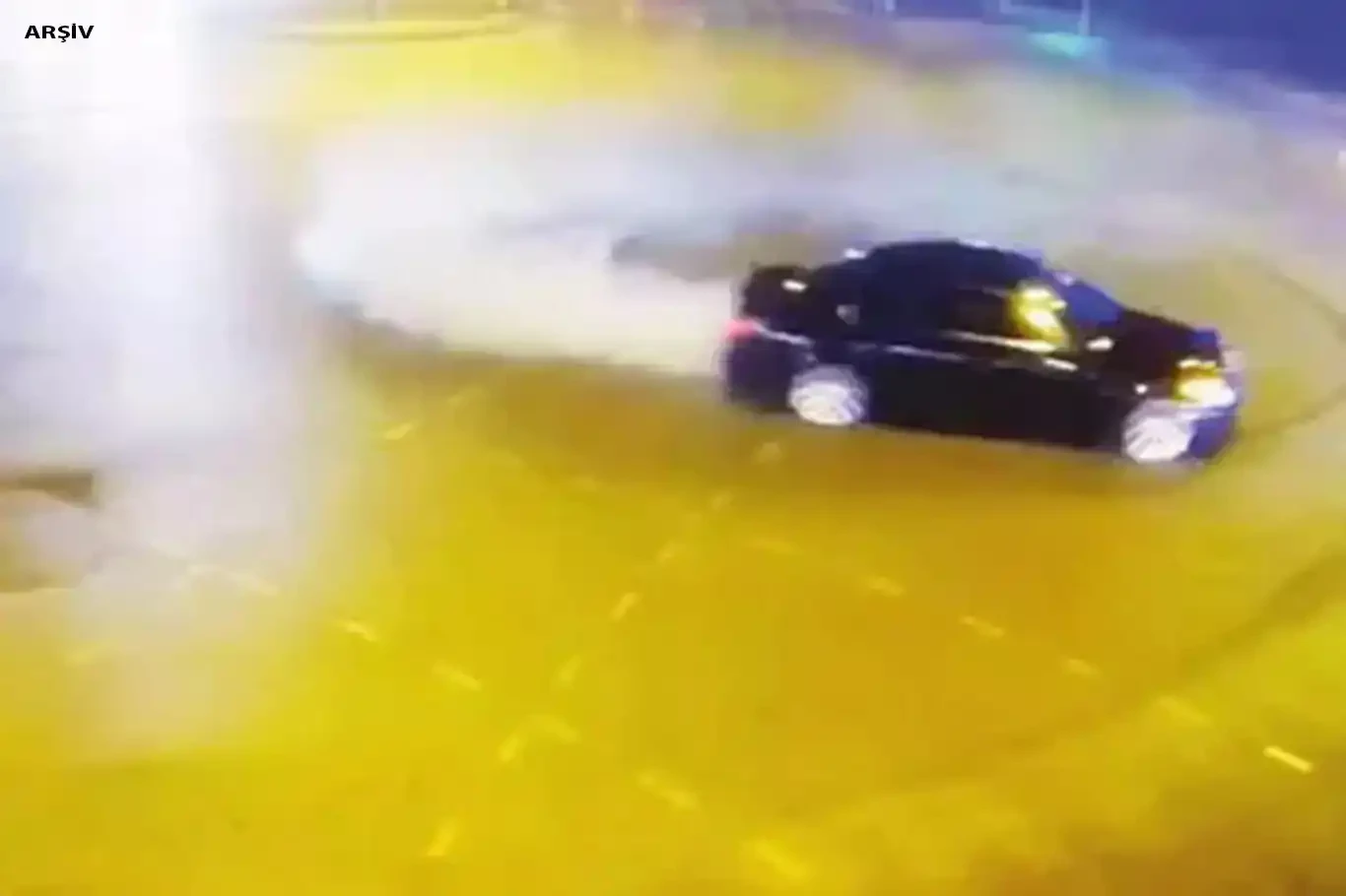 Attığı drifti sosyal medyada paylaşan sürücüye 32 bin lira ceza