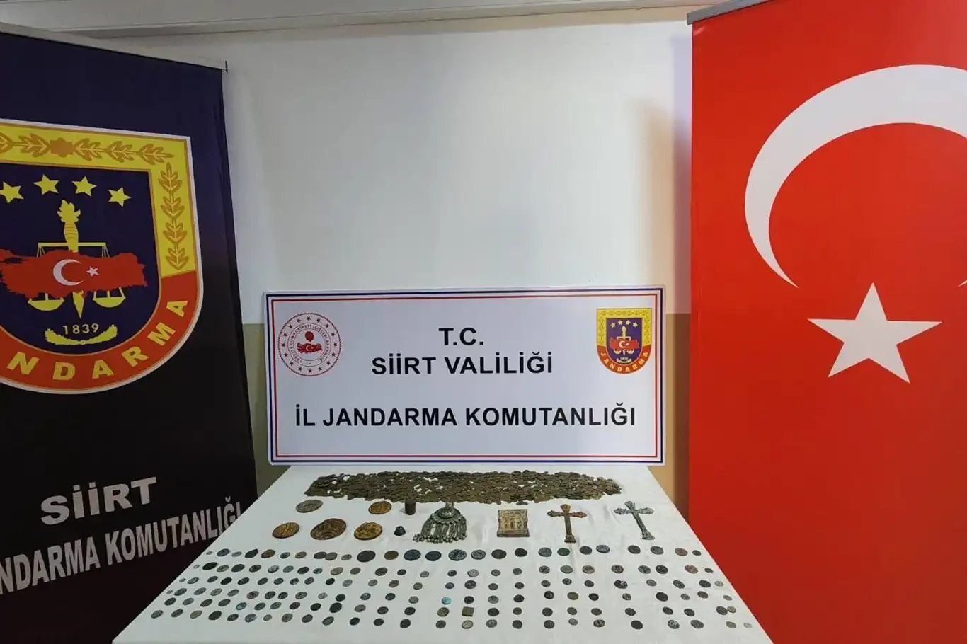 Siirt’te tarihi eser kaçakçılığı operasyonu