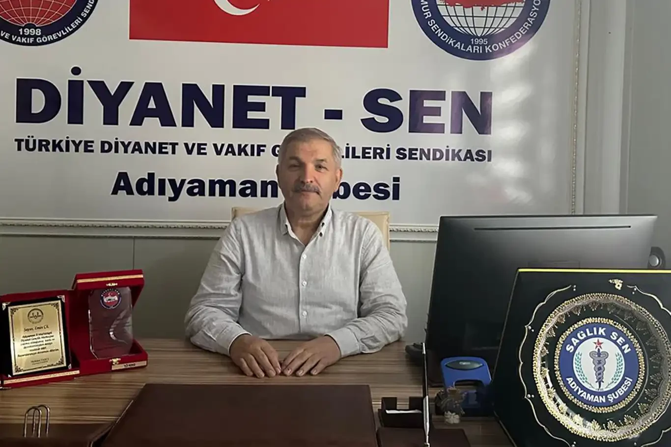 Diyanet-Sen Adıyaman şubesinden Yusuf Tekin