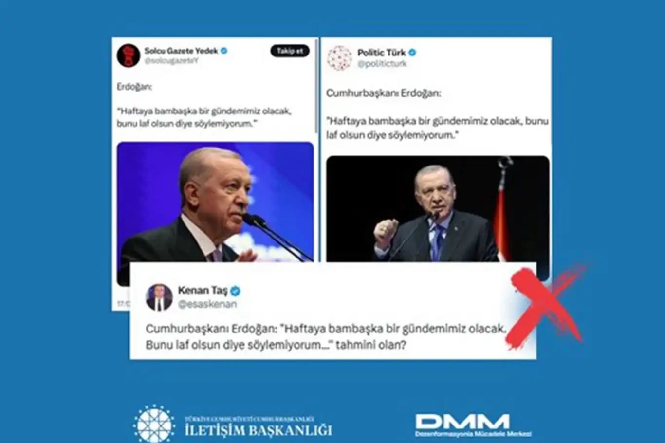 DMM: Cumhurbaşkanı Erdoğan