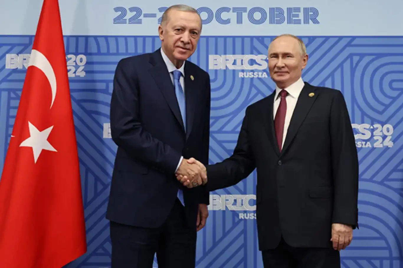 Cumhurbaşkanı Erdoğan ile Putin Suriye