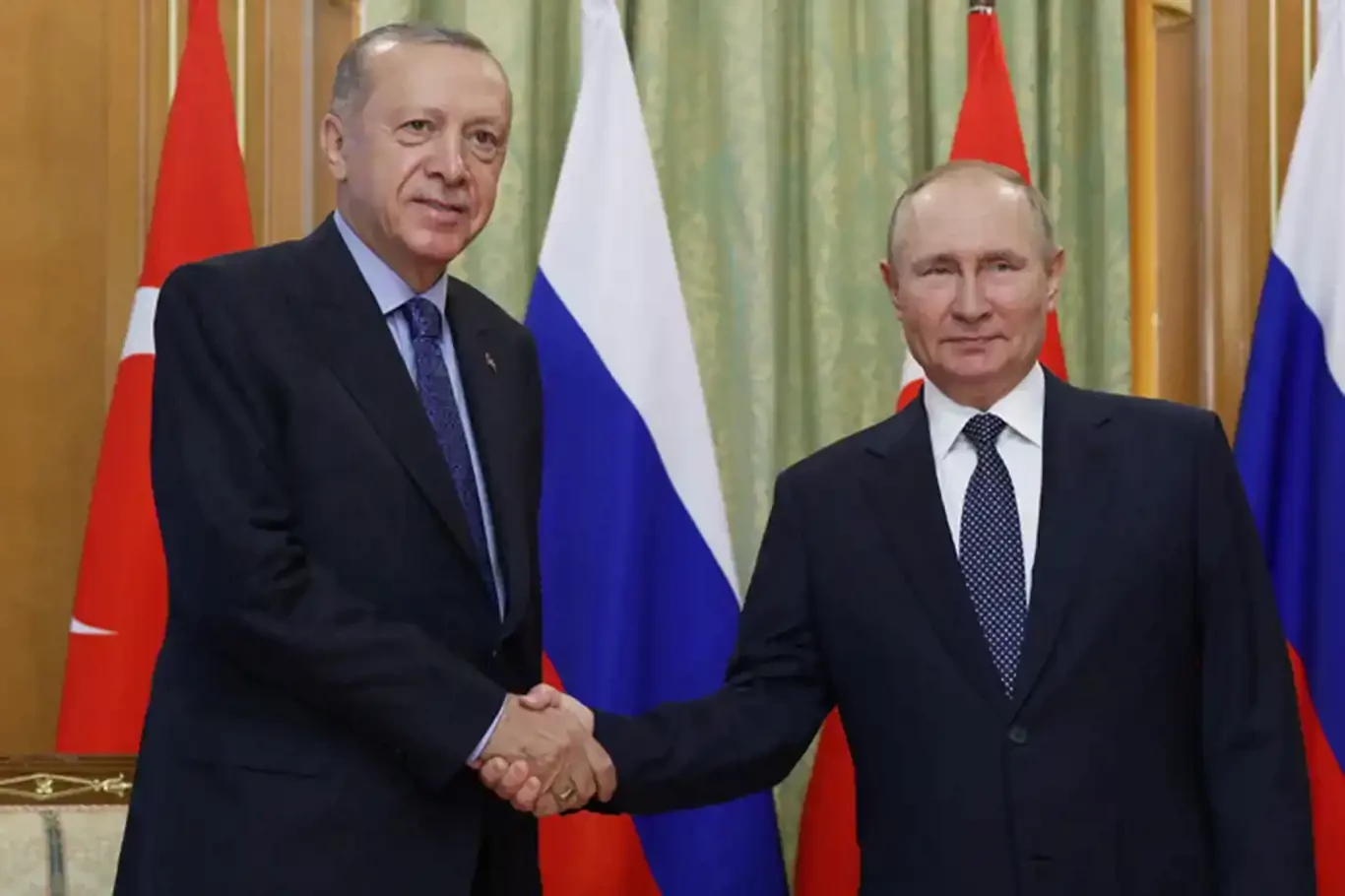 Cumhurbaşkanı Erdoğan, Putin ile görüştü