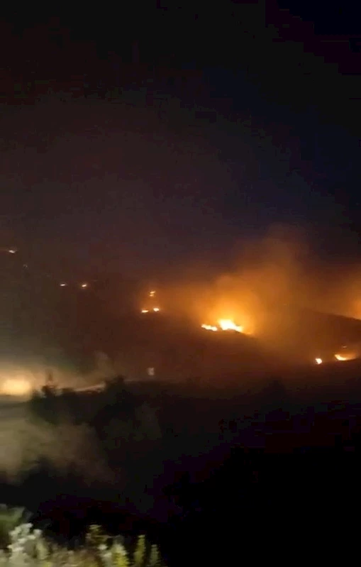 Diyarbakır’da gece başlayan yangın söndürüldü
