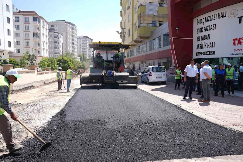 Şehitkamil’de asfalt seferberliği
