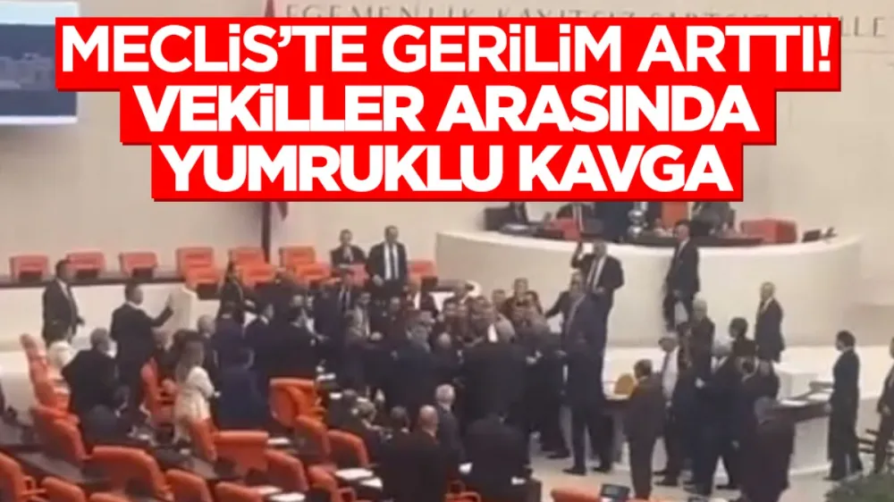 TBMM’de Yumruklu Kavga: Meclis’te Gerilim Tırmandı, Kan Aktı