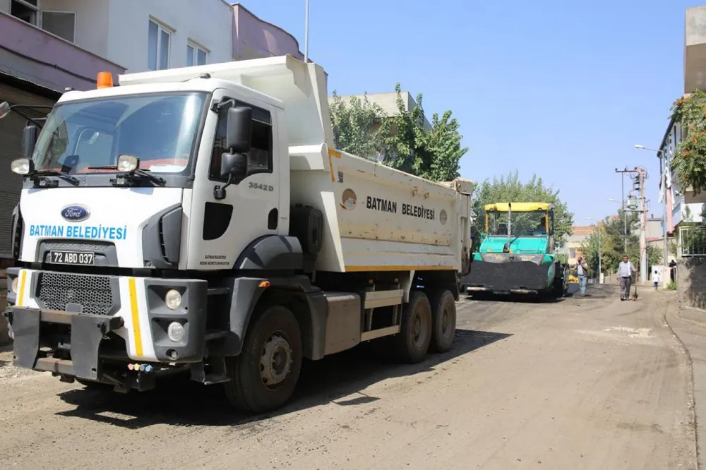 Batman’da cadde ve sokaklar yenileniyor