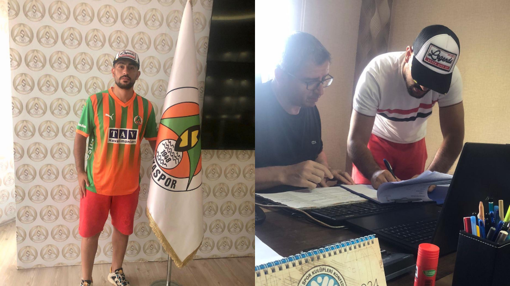 Batmanlı Futbolcu Kurt, Corendon Alanyaspor ile Profesyonel Sözleşme İmzaladı