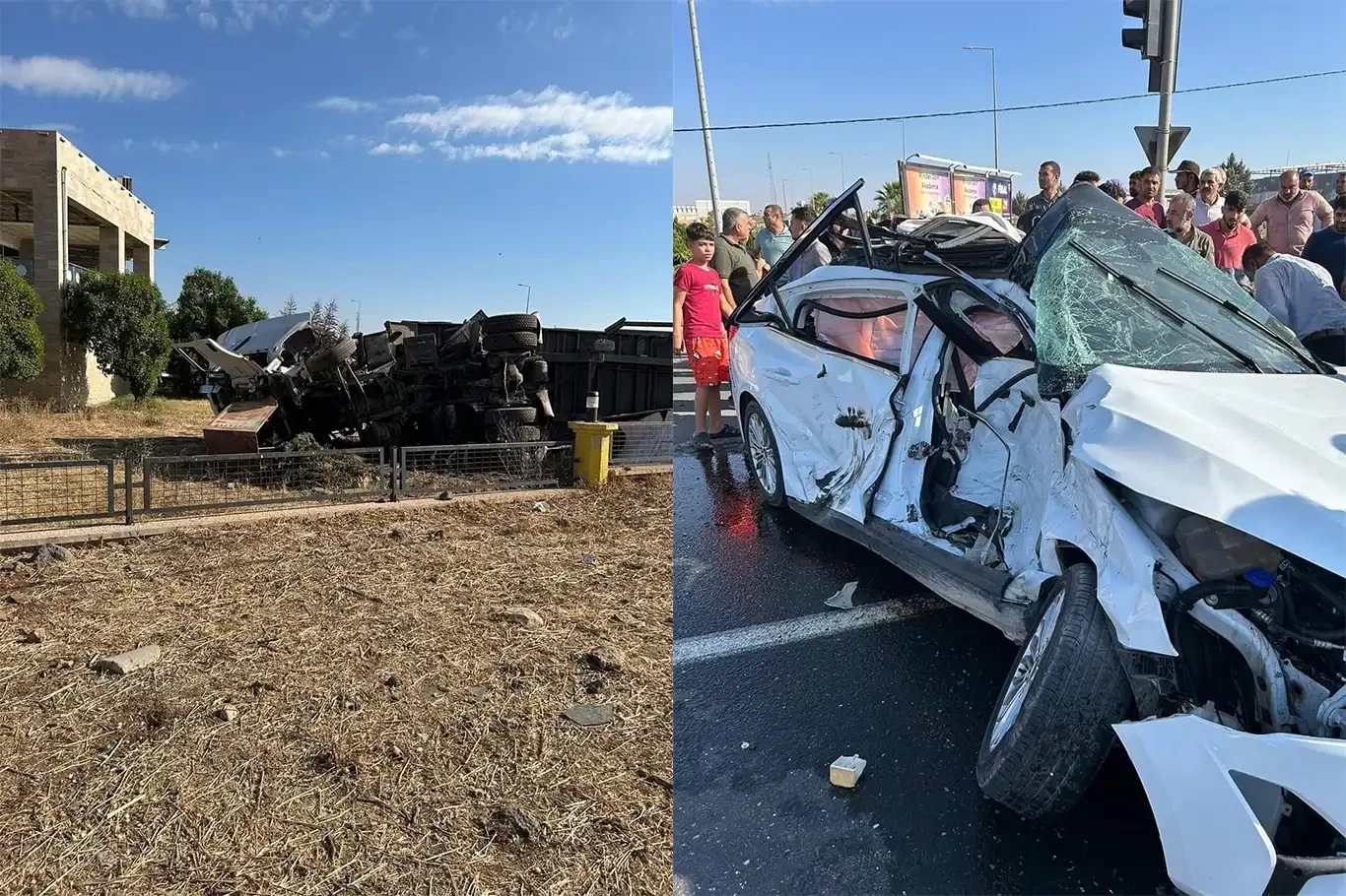 Şanlıurfa’da trafik kazası: 1 ağır yaralı