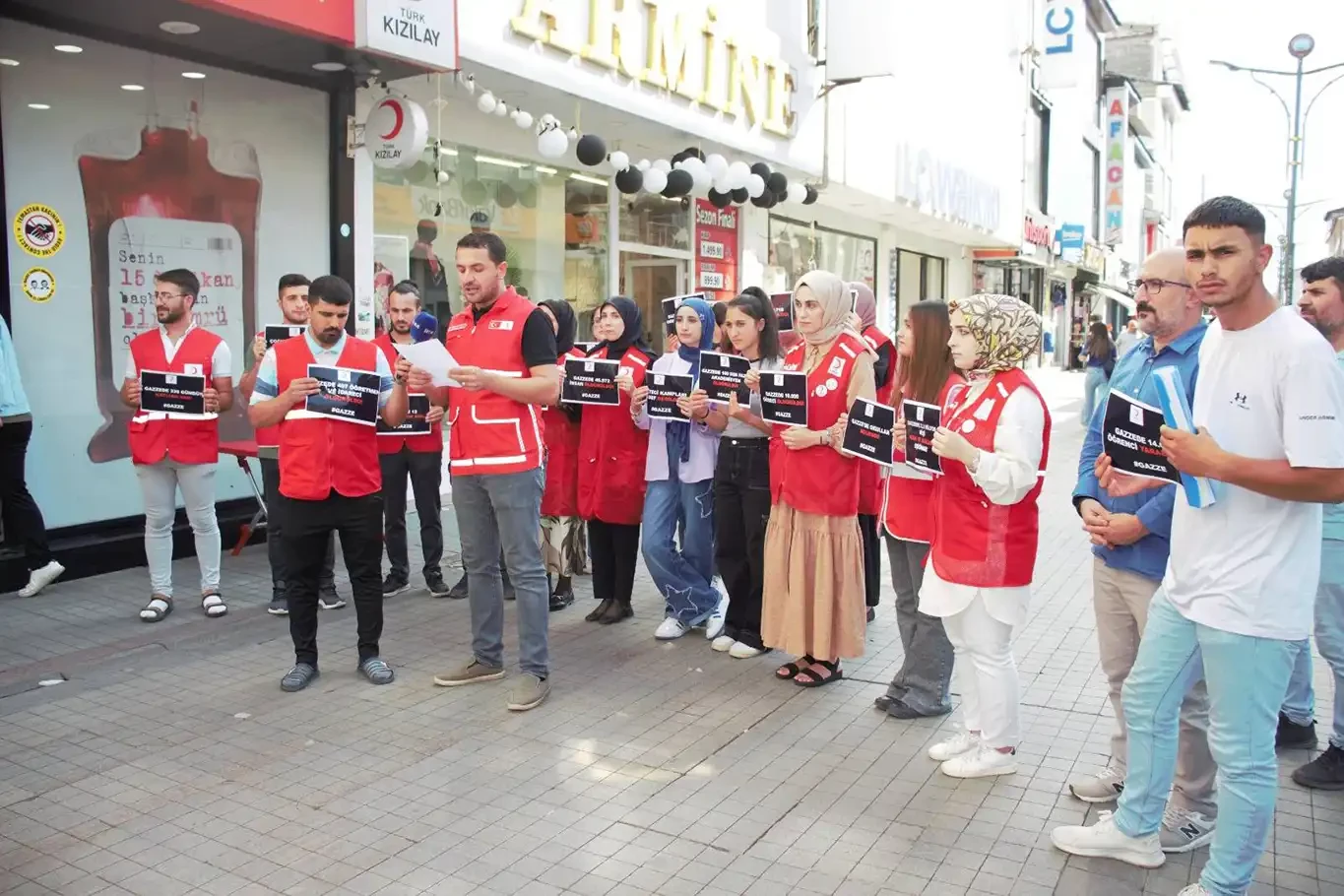 Kızılay Ağrı Şubesi: Gazze