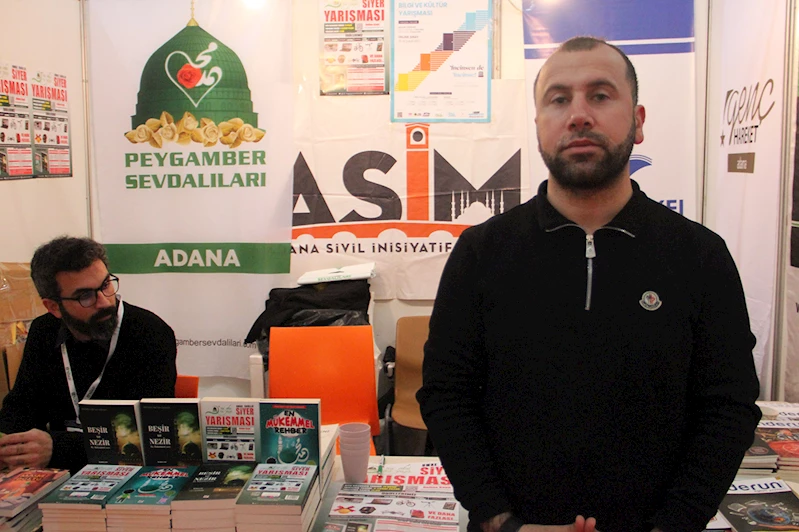 Siyer sınavı standı Adana Kitap Fuarı