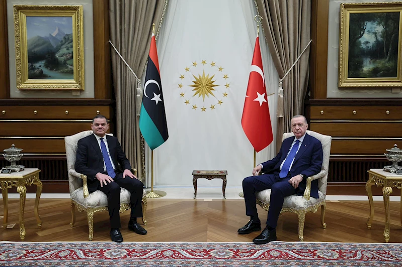 Cumhurbaşkanı Erdoğan, Libya Başbakanı Dibeybe