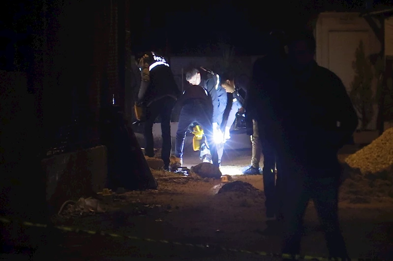 Polis merkezi inşaatına molotofkokteyli saldırı