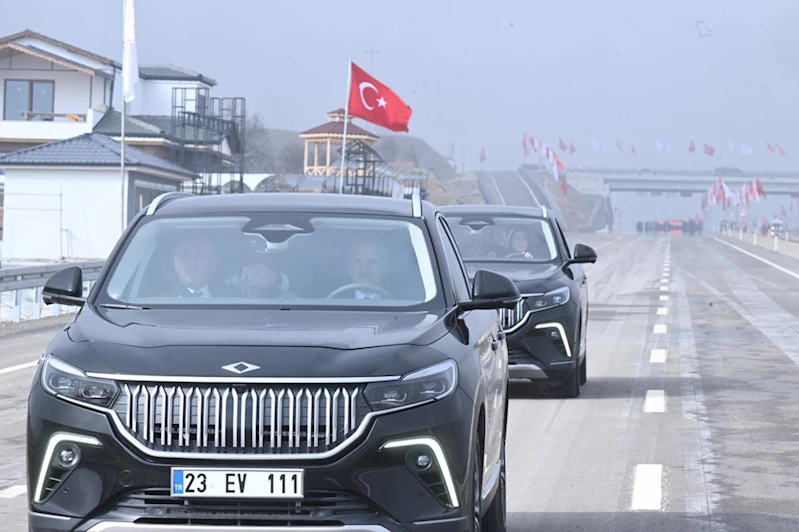 Elâzığ-Harput yolu açıldı: Seyahat süresi 8 dakikaya indi