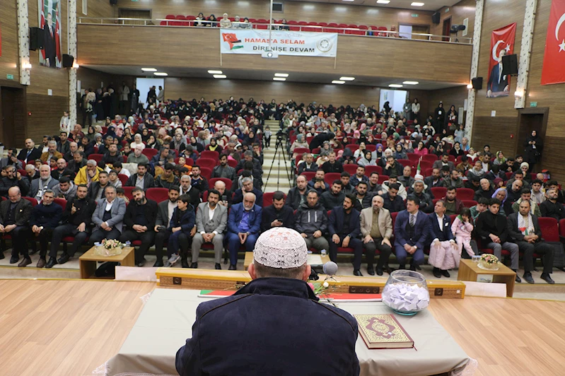 Şanlıurfa’da “Direnişten Dirilişe Kudüs” programı düzenlendi