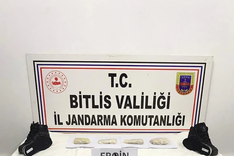 Bitlis’te uyuşturucu ele geçirildi