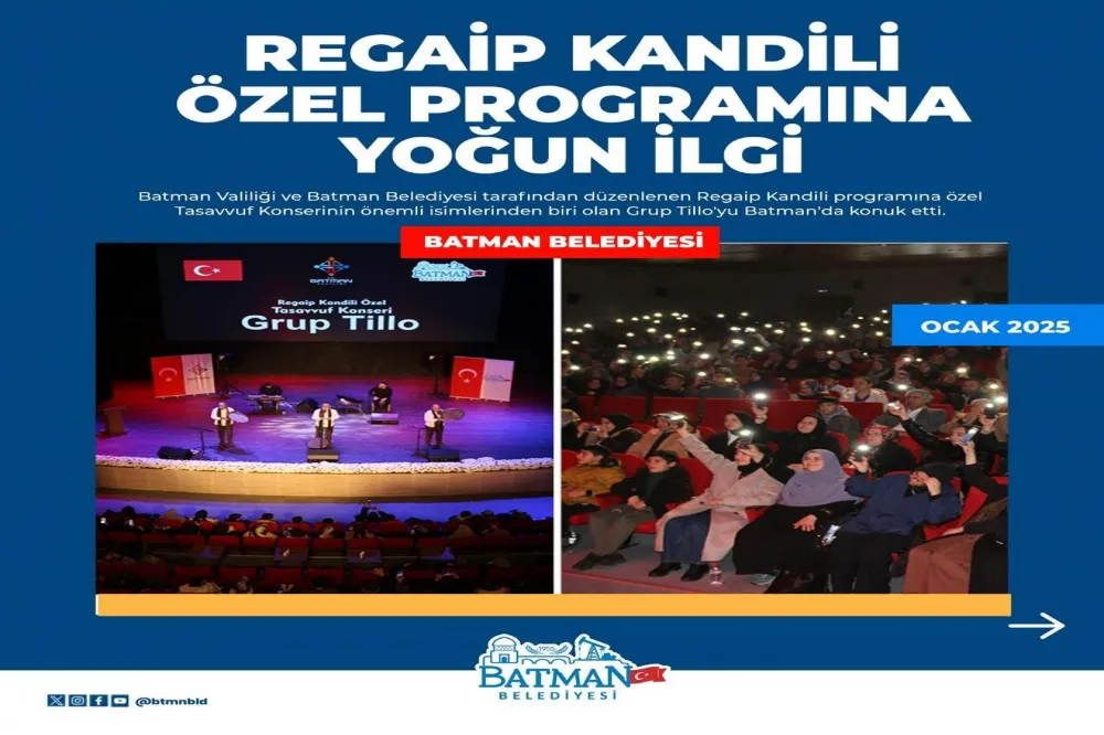 Regaip Kandili özel programına yoğun ilgi