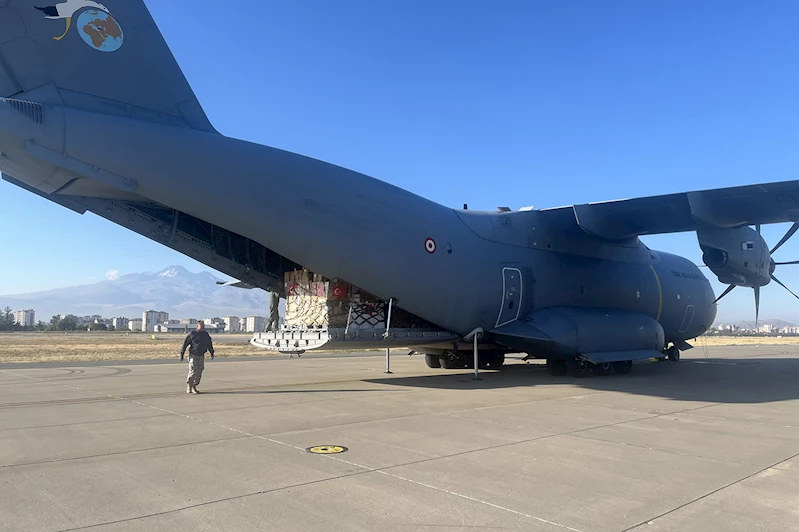 Gazze için hazırlanan 24 ton gıda malzemesi Ürdün