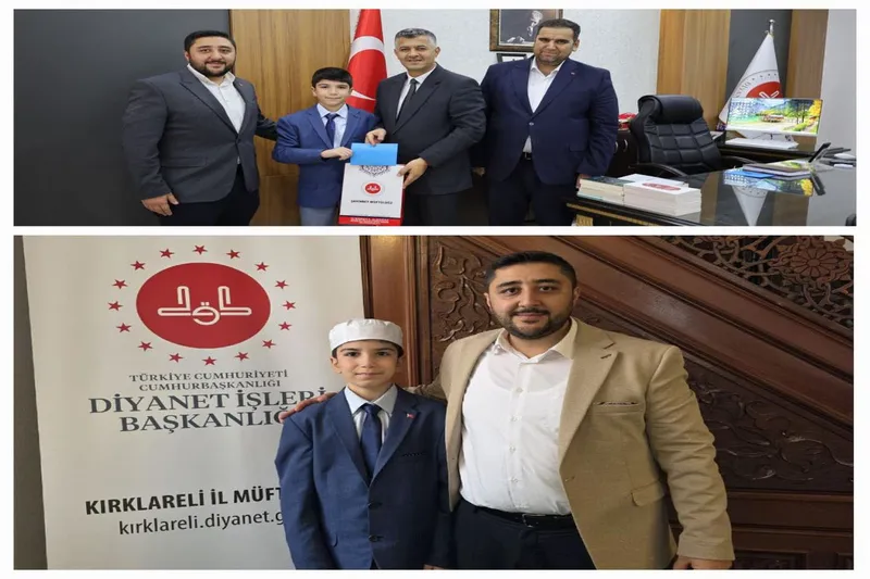 Hafızlık Yarışması Türkiye birincisi Gaziantep