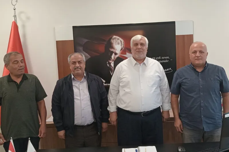 HÜDA PAR heyetinden Mersin Şehir Hastanesi’ne ziyaret