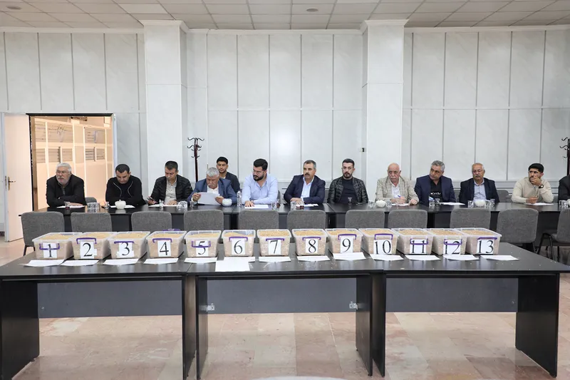 Gaziantep’te buğday ve mercimek, açık artırmayla satışa sunuldu