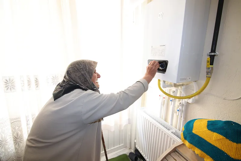 Konya’da kömür ve odun kullanan hanelere ücretsiz kombi desteği