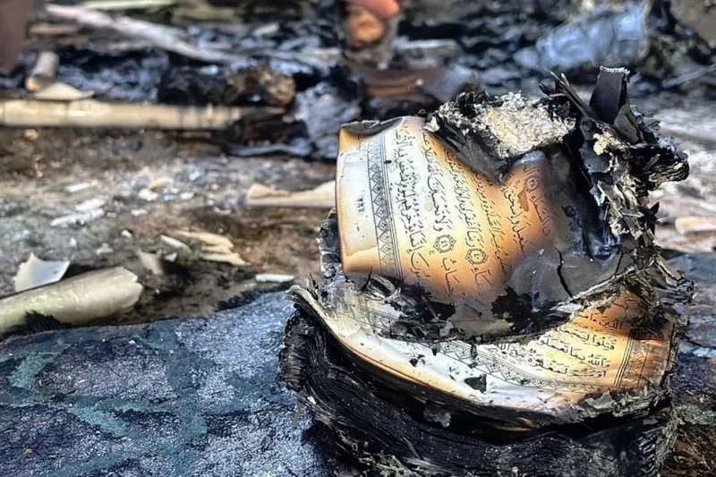 HAMAS: Salfit’te caminin yakılması dinlere yönelik açık bir saldırıdır