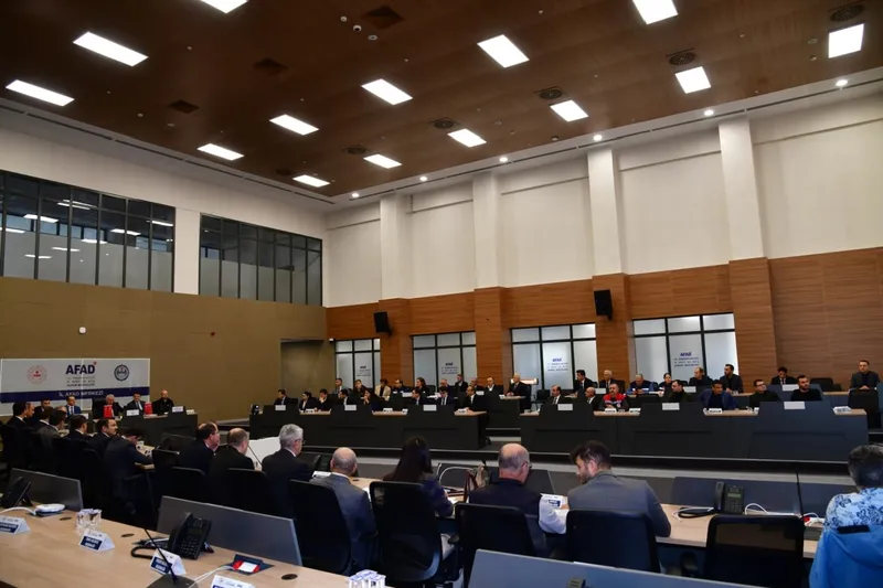 Trabzon’da il afet risk azaltma planı toplantısı gerçekleştirildi