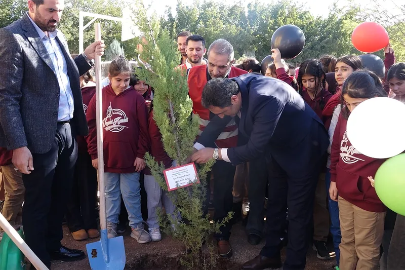 Şanlıurfa’da “Bir fidan, bir umut” etkinliği düzenlendi 