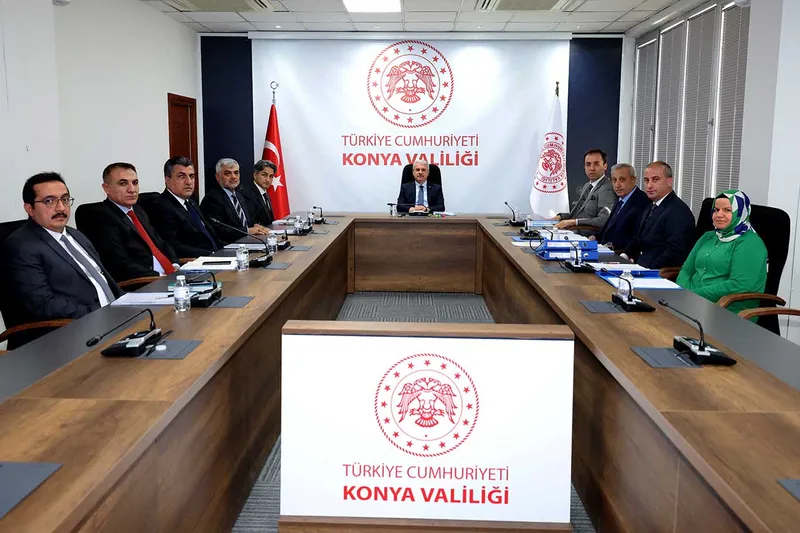 Konya’daki göletler için değerlendirme toplantısı yapıldı