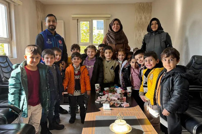 Minik yüreklerden Gazze