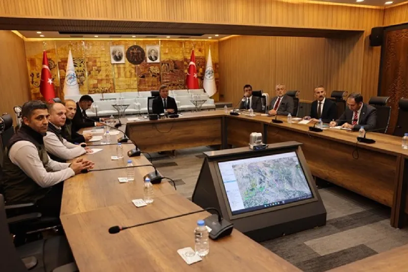 Erzincan’da Ergan Dağı ağaçlandırma planı masaya yatırıldı