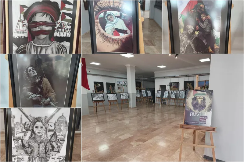 Bursalı öğrencilerden Gazze