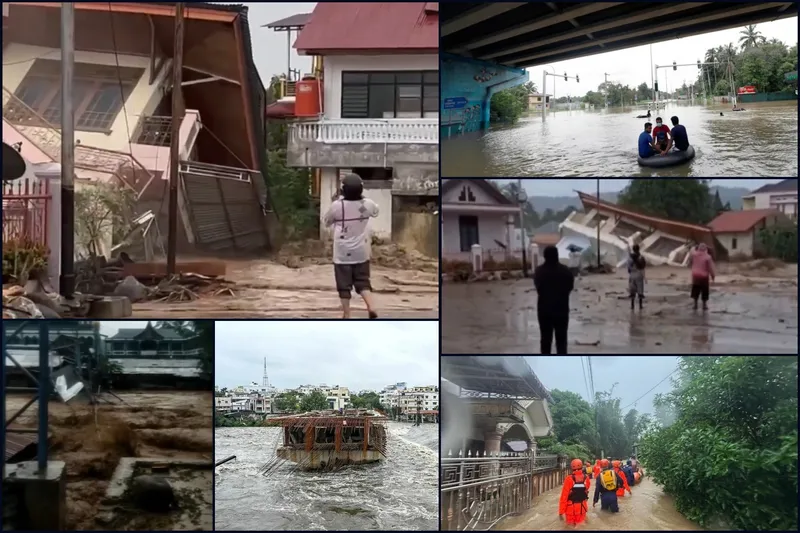 Sri L’yı vuran sel ve toprak kaymaları: 56 ölü ve onlarca kayıp