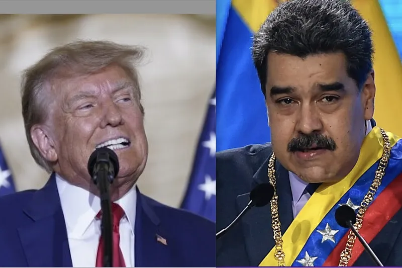 Trump ve Venezuela Devlet Başkanı Maduro