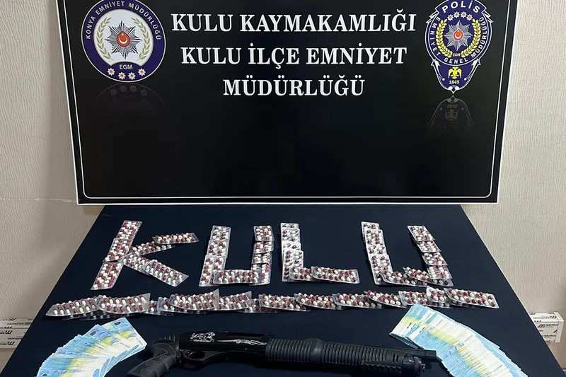 Konya’da 2 ilçede eş zamanlı uyuşturucu operasyonu