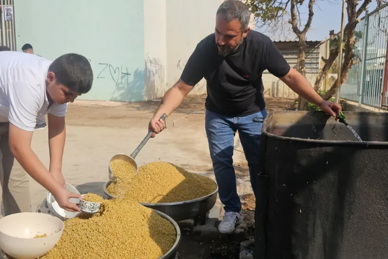 Mardin’de Filistin temalı geleneksel Danük Festivali düzenlendi