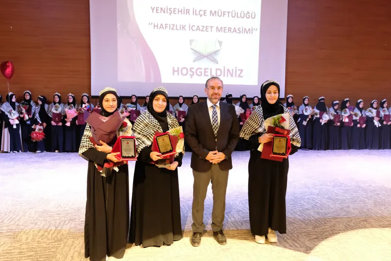 Yenişehir’de 91 Hafız İçin icazet merasimi düzenlendi