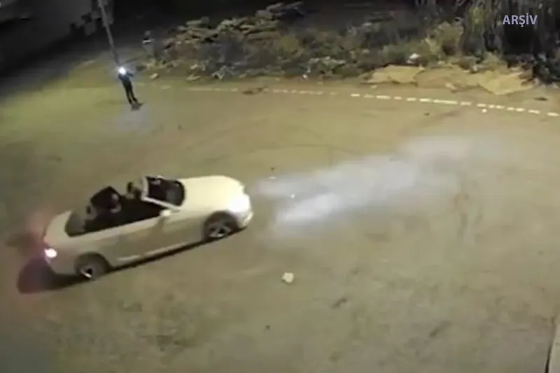 Drift atan sürücüye 46 bin lira ceza