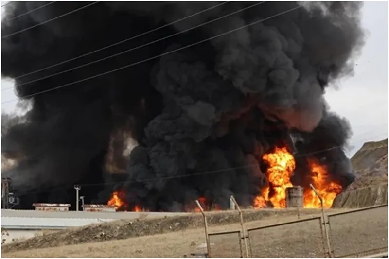 Kırıkkale OSB’de kimya fabrikasında büyük yangın