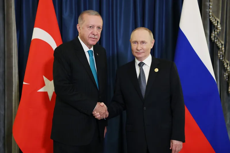 Cumhurbaşkanı Erdoğan ile Putin, yarın Aşkabat