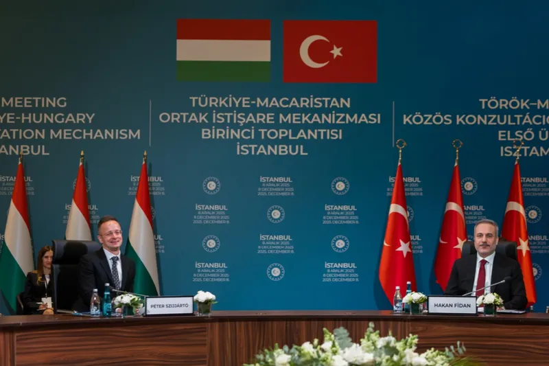 Dışişleri Bakanı Fidan Türkiye-Macaristan Ortak Toplantısı’na ev sahipliği yaptı