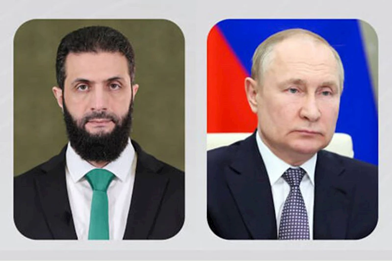 Putin ile Suriye Cumhurbaşkanı Şara görüştü