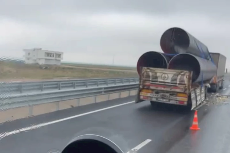 Mardin’de tırlar çarpıştı: Bir yaralı 